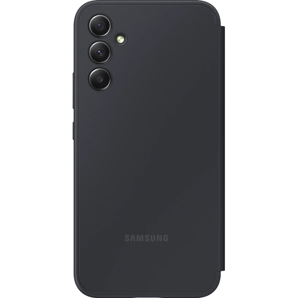 Samsung Ef-Za346Cbegww Samsung Smart Clear View Cover Galaxy A34 5G Black - Afbeelding 2