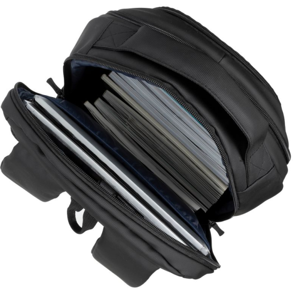 Rivacase Tegel Coated Eco Laptop Backpack 15.6Inch Black - Afbeelding 11