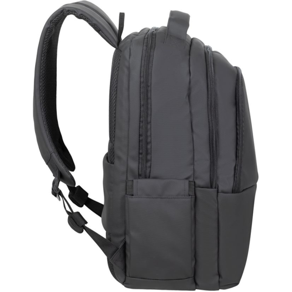 Rivacase Tegel Coated Eco Laptop Backpack 15.6Inch Black - Afbeelding 3