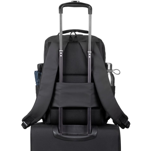 Rivacase Tegel Coated Eco Laptop Backpack 15.6Inch Black - Afbeelding 5