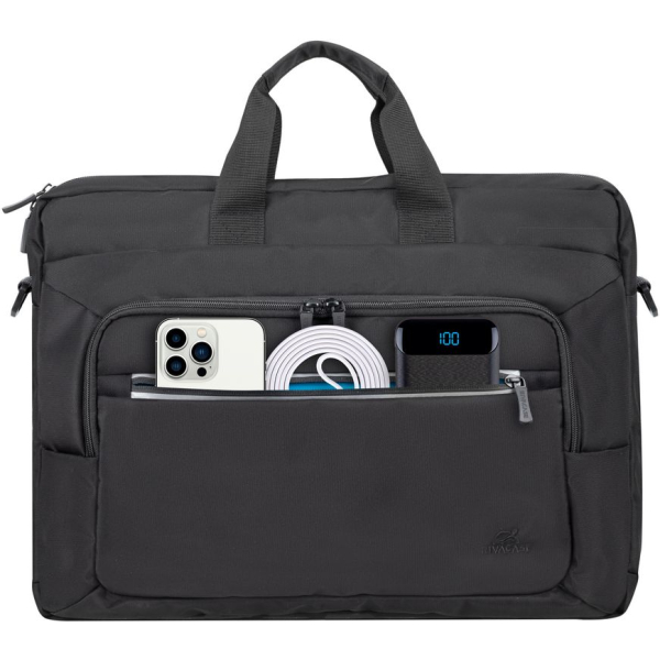 Rivacase Alpendorf Eco Laptop Bag 15.6-16Inch Black - Afbeelding 6