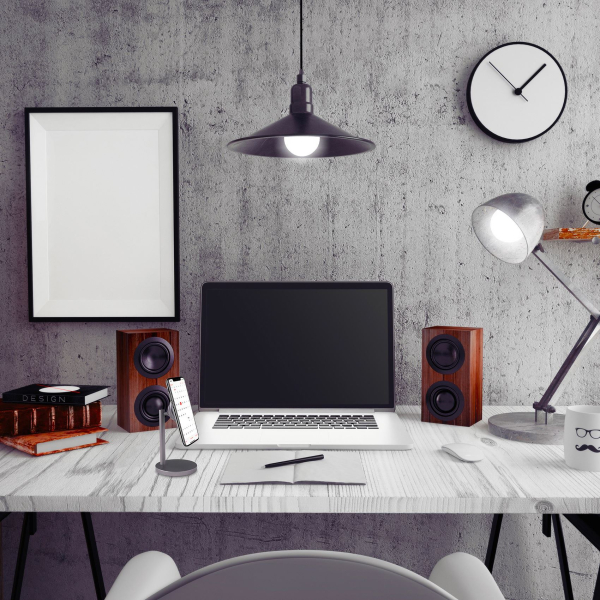 Celly Ghostdesk Universal Magnetic Desk Holder Dark Grey - Afbeelding 4
