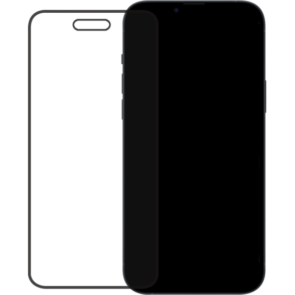 Mobilize Edge-To-Edge Glass Screen Protector Apple Iphone 15 Plus Full Glue