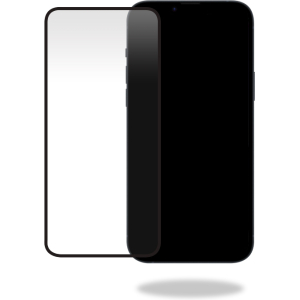 Mobilize Glass Screen Protector - Black Frame - Apple Iphone 15 Plus