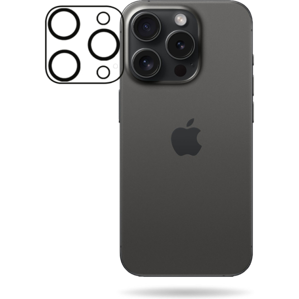 Mobilize Glass Screen Protector For Camera Apple Iphone 15 Pro/15 Pro Max