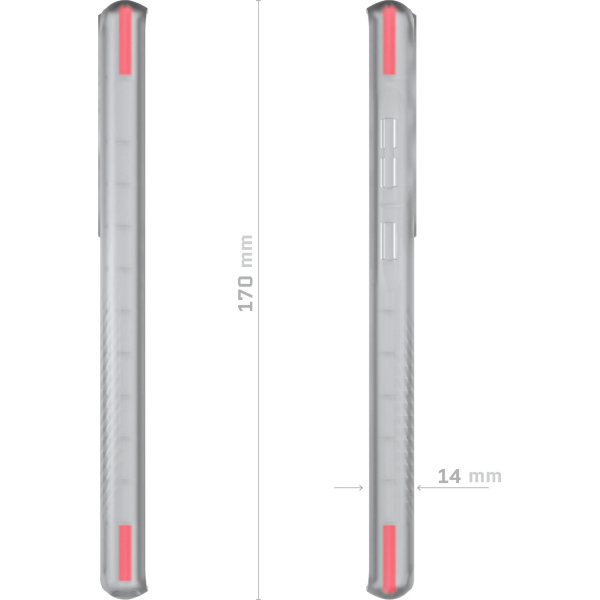 Ghostek Covert 6 Protective Case Samsung Galaxy S23 Ultra 5G Transparent - Afbeelding 7