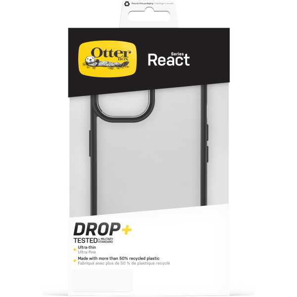 Otterbox React Series Apple Iphone 15 Clear/Black - Afbeelding 5