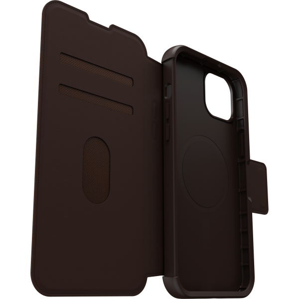 Otterbox Strada Magsafe Apple Iphone 15 Plus Espresso Brown - Afbeelding 4