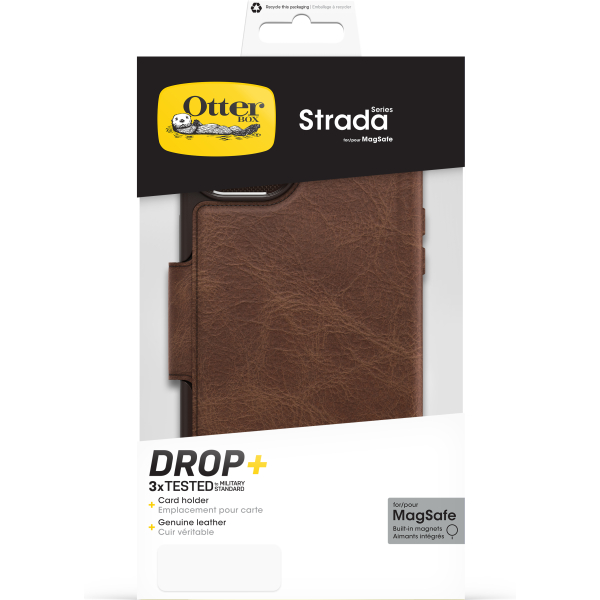 Otterbox Strada Magsafe Apple Iphone 15 Plus Espresso Brown - Afbeelding 6