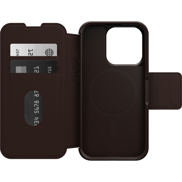 Otterbox Strada Magsafe Apple Iphone 15 Pro Espresso Brown - Afbeelding 3