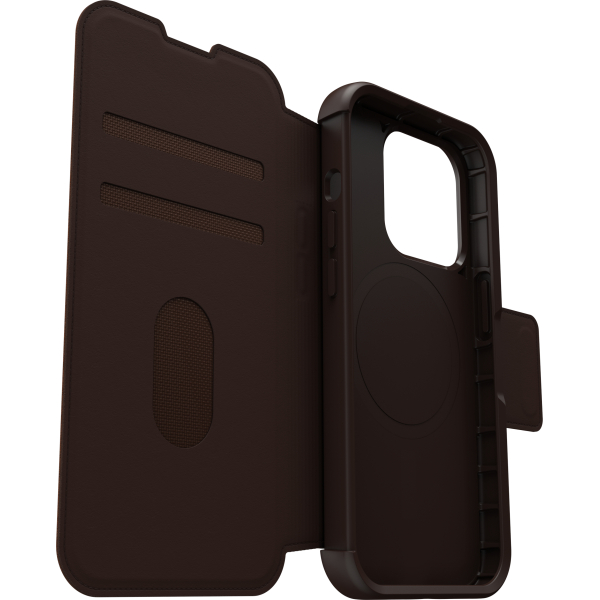 Otterbox Strada Magsafe Apple Iphone 15 Pro Espresso Brown - Afbeelding 4