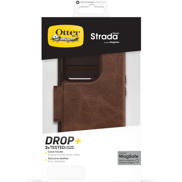 Otterbox Strada Magsafe Apple Iphone 15 Pro Espresso Brown - Afbeelding 6
