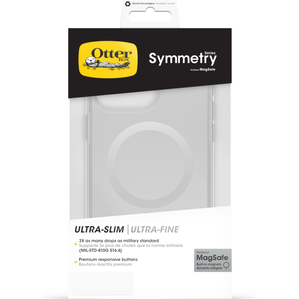 Otterbox Symmetry+ Clear Case Apple Iphone 15 Pro Max Clear - Afbeelding 5