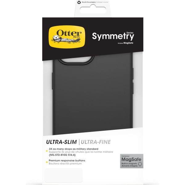 Otterbox Symmetry+ Case Apple Iphone 13/14/15/16E Black - Afbeelding 5