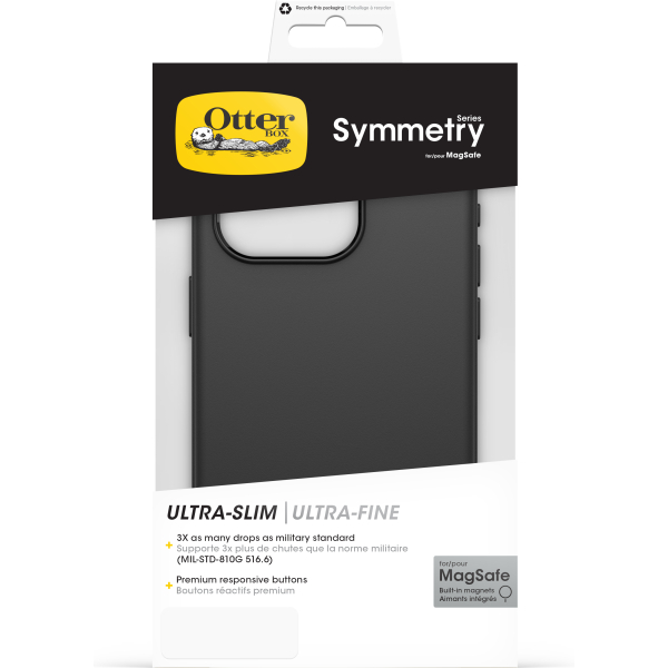 Otterbox Symmetry+ Case Apple Iphone 15 Pro Black - Afbeelding 5
