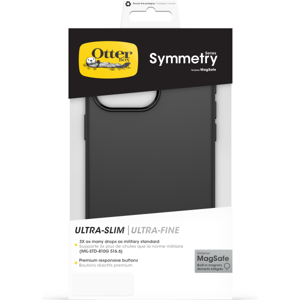 Otterbox Symmetry+ Case Apple Iphone 15 Pro Max Black - Afbeelding 5