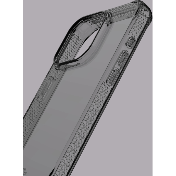Itskins Level 2 Spectrumclear_R For Apple Iphone 15 Pro Smoke - Afbeelding 4
