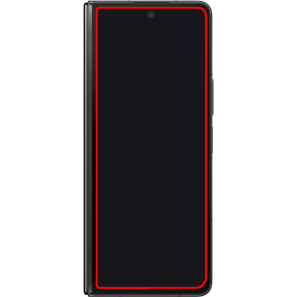 Mobilize Glass Screen Protector Samsung Galaxy Z Fold5 (Outer Display) - Afbeelding 2