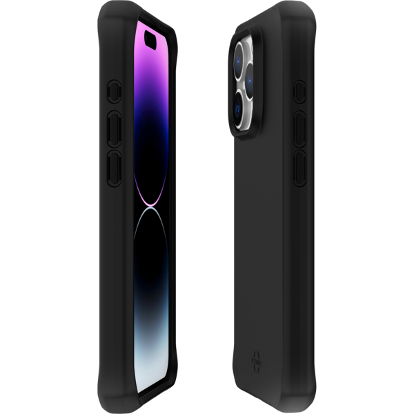 Itskins Level 3 Spectrumsilk_R For Apple Iphone 15 Pro Black - Afbeelding 5