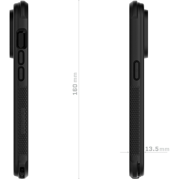 Ghostek Nautical Waterproof Magsafe Case + Belt Swivel Holster Apple Iphone 15 Pro Clear - Afbeelding 4