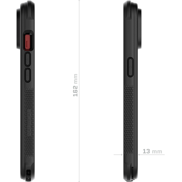 Ghostek Nautical Waterproof Magsafe Case + Belt Swivel Holster Apple Iphone 15 Black - Afbeelding 4