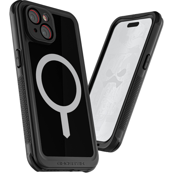 Ghostek Nautical Waterproof Magsafe Case + Belt Swivel Holster Apple Iphone 15 Black - Afbeelding 6