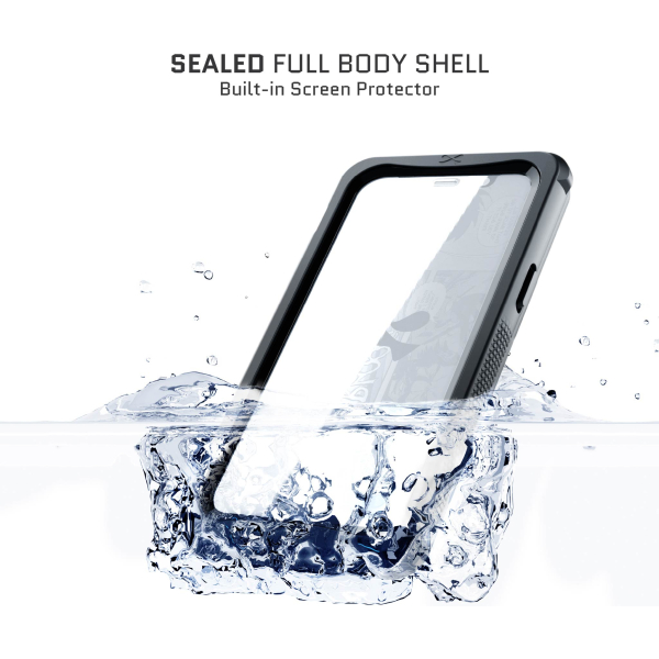 Ghostek Nautical Waterproof Magsafe Case + Belt Swivel Holster Apple Iphone 15 Plus Black - Afbeelding 10
