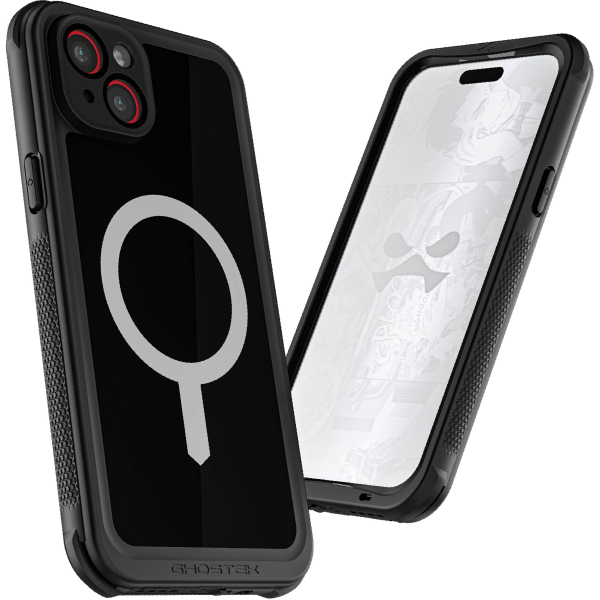 Ghostek Nautical Waterproof Magsafe Case + Belt Swivel Holster Apple Iphone 15 Plus Black - Afbeelding 6