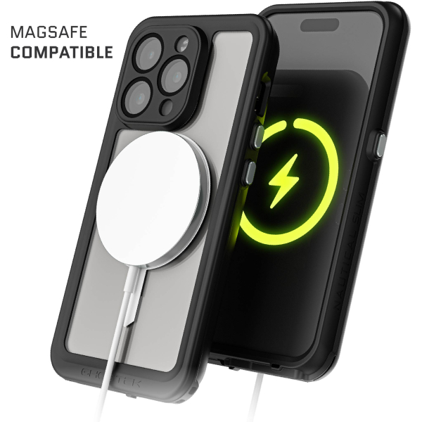 Ghostek Nautical Slim Waterproof Magsafe Case Apple Iphone 15 Pro Clear - Afbeelding 9
