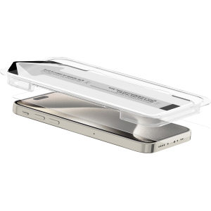 Itskins Supreme Glass Screen Protector With Alignment Tool Apple Iphone 15 Pro Max Clear
