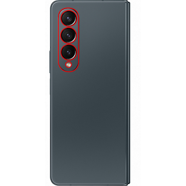 Mobilize Glass Screen Protector For Camera Samsung Galaxy Z Fold4 - Afbeelding 2