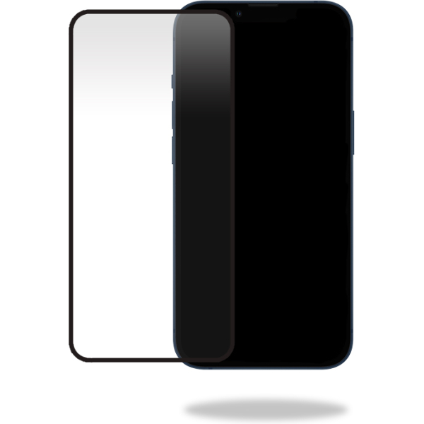 Mobilize Privacy Glass Screen Protector - Black Frame - For Apple Iphone 13/13 Pro/14
