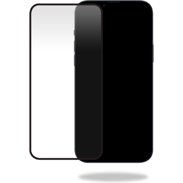 Mobilize Privacy Glass Screen Protector - Black Frame - For Apple Iphone 13 Pro Max/14 Plus