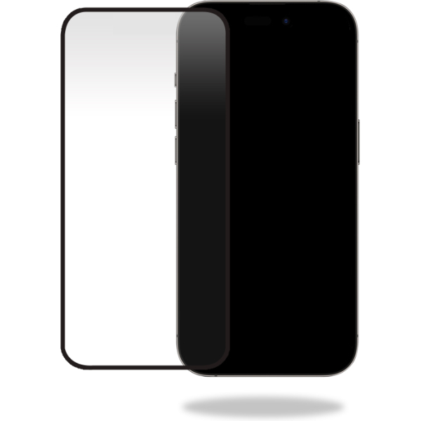 Mobilize Privacy Glass Screen Protector - Black Frame - For Apple Iphone 14 Pro