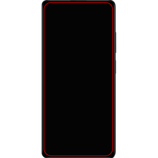 Mobilize Glass Screen Protector - Black Frame - Xiaomi Poco X5 5G - Afbeelding 2