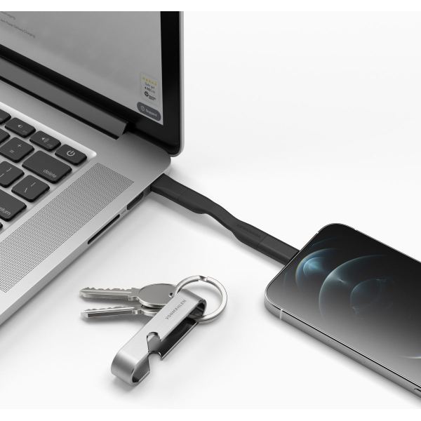 Vonmählen High Six 6In1 Fast Charging Cable Black/Silver - Afbeelding 3