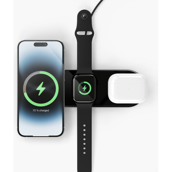 Vonmählen Aura Home 3In1 Wireless Charging Station Black - Afbeelding 2