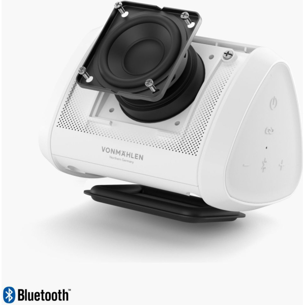 Vonmählen Air Beats Mini Portable Bluetooth Speaker White - Afbeelding 4