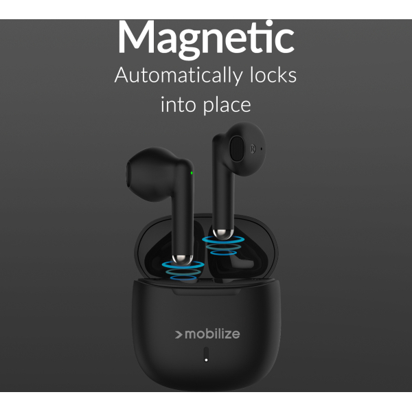 Mobilize Tws Earbuds Black - Afbeelding 4
