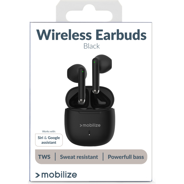 Mobilize Tws Earbuds Black - Afbeelding 9