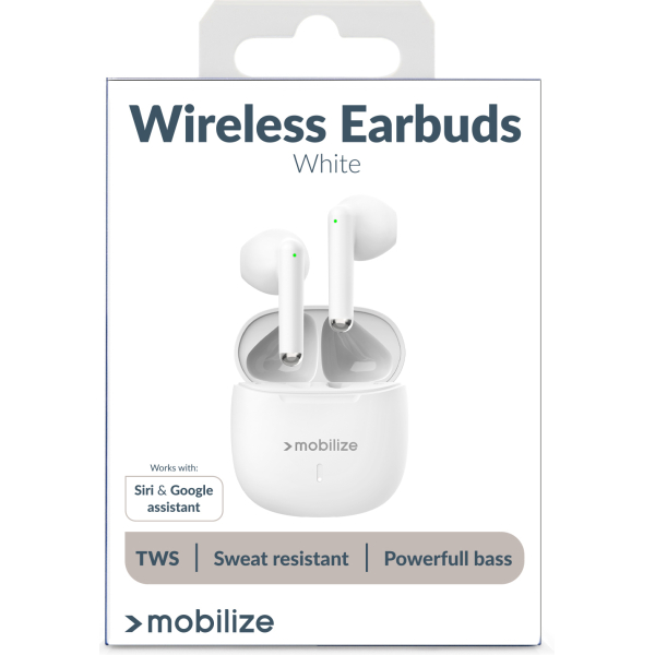 Mobilize Tws Earbuds White - Afbeelding 9