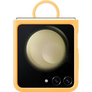 Samsung Ef-Pf731Toegww Samsung Silicone Cover With Ring Galaxy Z Flip5 Apricot