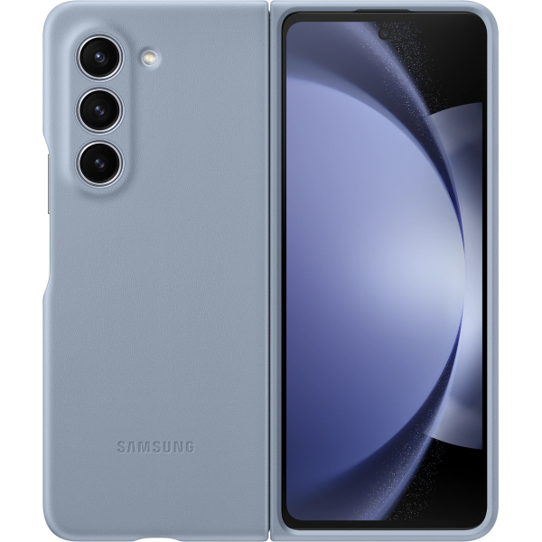 Samsung Ef-Vf946Plegww Samsung Vegan Leather Case Galaxy Z Fold5 Icy Blue