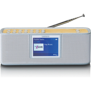Lenco Pdr-046Gy Lenco Portable Eco Dab+ Bluetooth Radio Grey