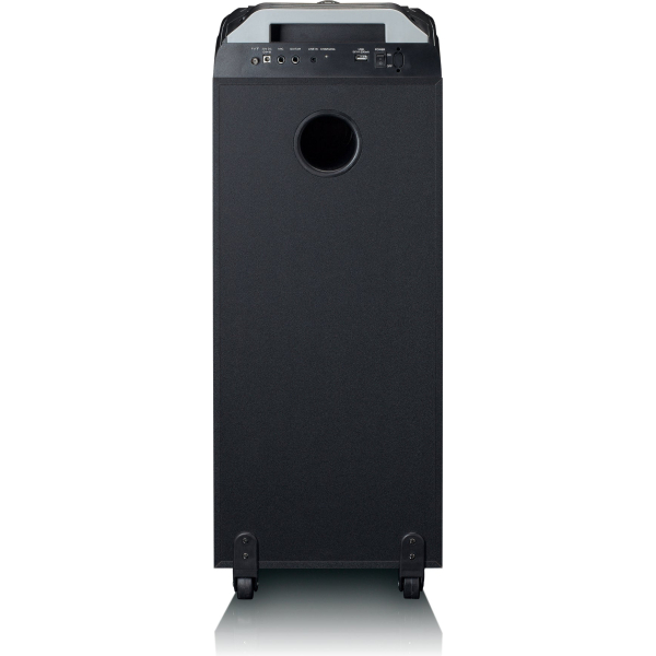 Lenco Pa-260Bk Lenco Bluetooth Party Speaker + Remote + 2 Microphones Black - Afbeelding 2