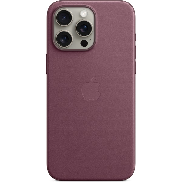 Apple Mt4X3Zm/A Apple Finewoven Case With Magsafe Iphone 15 Pro Max Mulberry