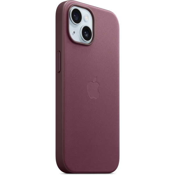 Apple Mt3E3Zm/A Apple Finewoven Case With Magsafe Iphone 15 Mulberry - Afbeelding 2