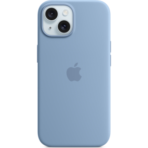 Apple Mt0Y3Zm/A Apple Silicone Case With Magsafe Iphone 15 Winter Blue