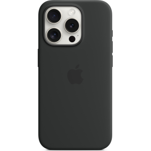 Apple Mt1A3Zm/A Apple Silicone Case With Magsafe Iphone 15 Pro Black
