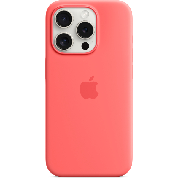 Apple Mt1G3Zm/A Apple Silicone Case With Magsafe Iphone 15 Pro Guave